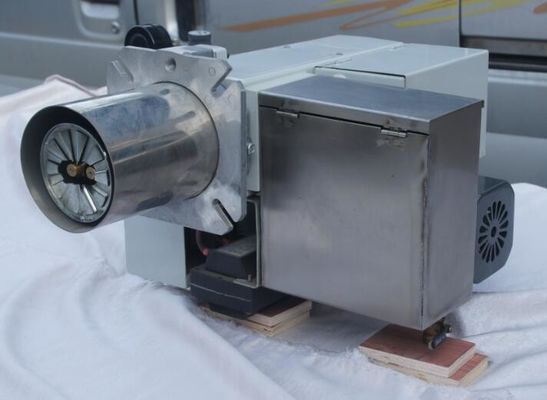 800000 Btu / H เครื่องเผาน้ํามันหลายชนิด ความดันทํางาน 8 บาร์ ด้วยระบบกรอง