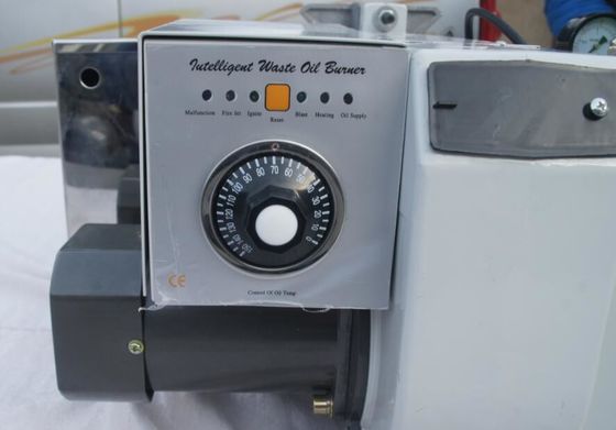 800000 Btu / H เครื่องเผาน้ํามันหลายชนิด ความดันทํางาน 8 บาร์ ด้วยระบบกรอง
