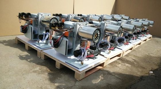 220 V / 50 Hz เครื่องเผาน้ํามันเสียโรงรถ 640 X 550 X 660 มิลลิเมตร