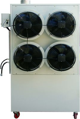 เครื่องทําความร้อนน้ํามันเสีย 400000 Btu เครื่องทําความร้อนอากาศลม 0.6 Kw มอเตอร์ OEM / ODM มี