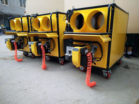 เครื่องทําความร้อนน้ํามันเสีย KVH5000 ที่มั่นคง พลังการออก 80 - 120 Kw สําหรับห้องทาสี