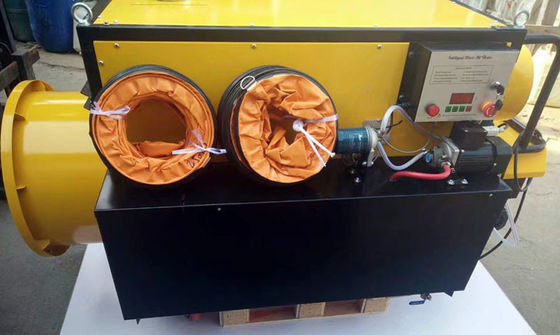 เครื่องทําความร้อนเครื่องบินที่น่าเชื่อถือ 2 X 250 มม Dia Output Air Outlet การบํารุงรักษาง่าย