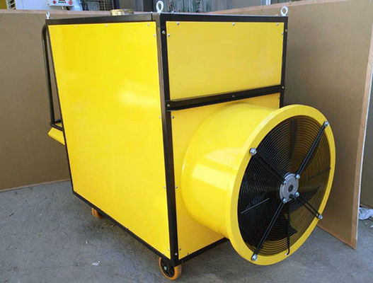 400000 Btu / H เครื่องทําความร้อนอากาศแบบพกพา ระบบลมปัดคู่ ODM / OEM มี